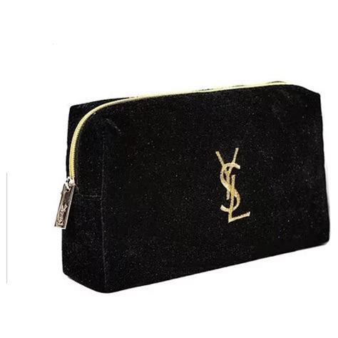 cosmetic bag ysl|ysl makeup pouch.